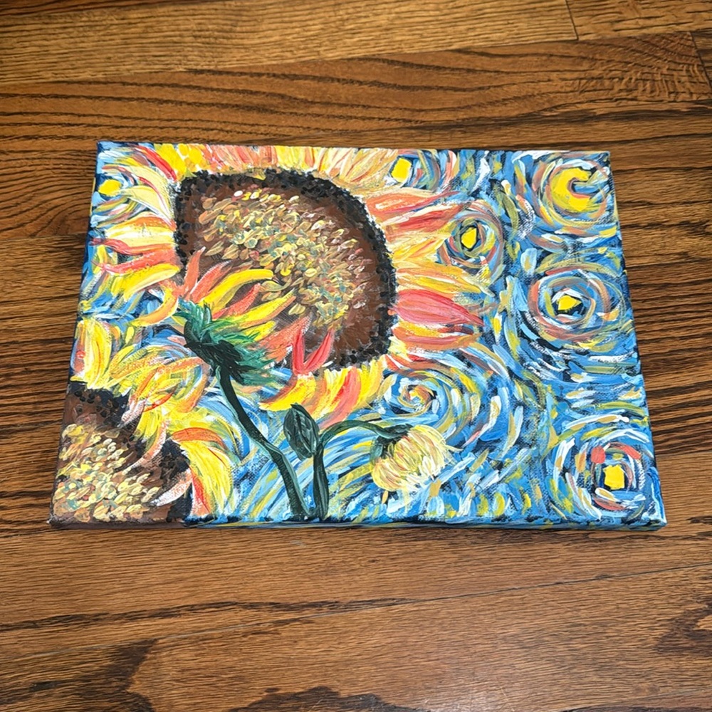 Sunflower painting